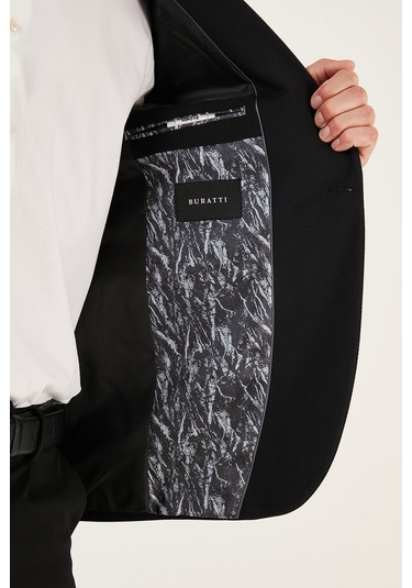 Buratti 535638816 Nipoye Erkek Ceket Siyah