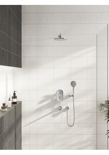 Artema AquaHeat A47117 R2 Ankastre Banyo/Duş Bataryası, Krom