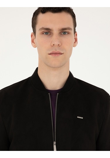 Pierre Cardin Erkek Siyah Deri Mont-kaban 50300551-001 Siyah