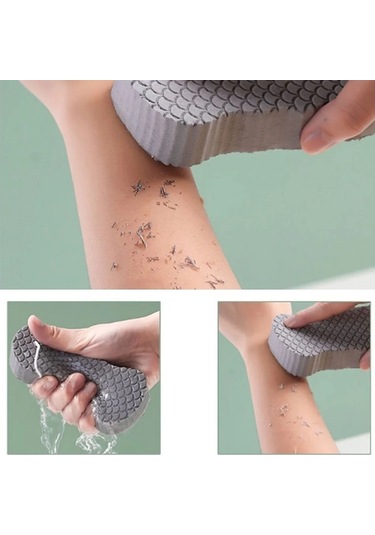 Banyo Fırçası Yüksek Yoğunluklu İyi Sürtünme Etkisi Banyo Için Hafif Ölü Cilt Sökücü Sünger Çok Renkli