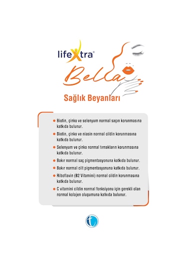 Lifextra Bella Takviye Edici Gıda 30 Tablet
