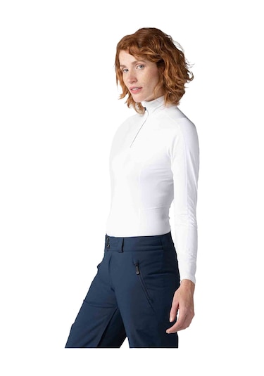Rossıgnol Rossignol Classique 1/2 Zip Kadın Beyaz Içlik Üst 901 Beyaz