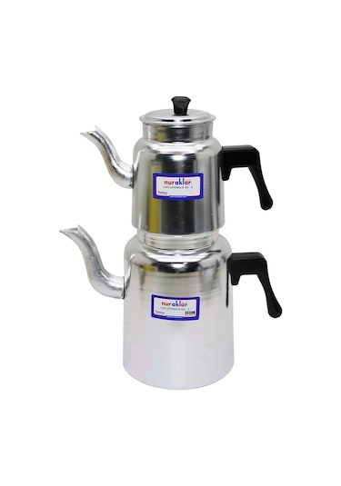 No-3 Lüks Alüminyum Çaydanlık Takımı 5224 Çok Renkli