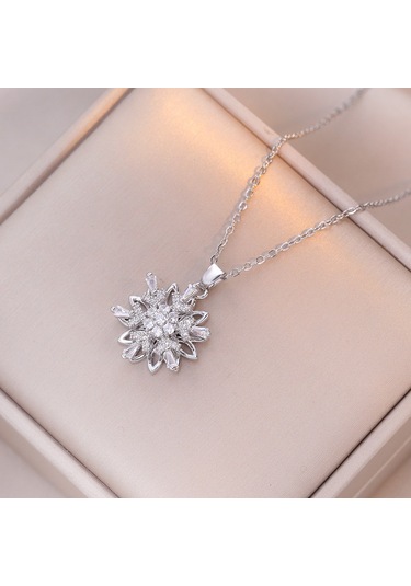 Bayan Kolye: Moda Estetiği Titanyum Çelik Kolye No.225 Çok REnkli