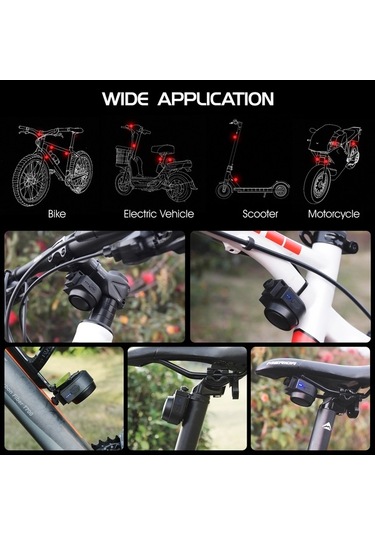 Dancemonkey Yüksek Sesli 115 Db Ipx5 Alarm - Uzaktan Kumandalı 80m Menzil