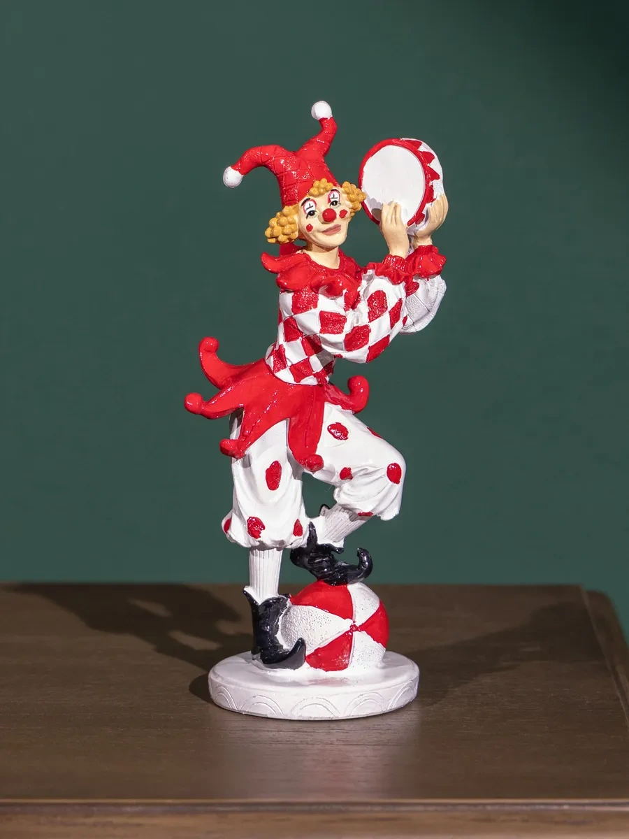 Lefard İç Dekorasyon İçin Figürü "palyaço" Biblosu 22.5 Cm 188578893