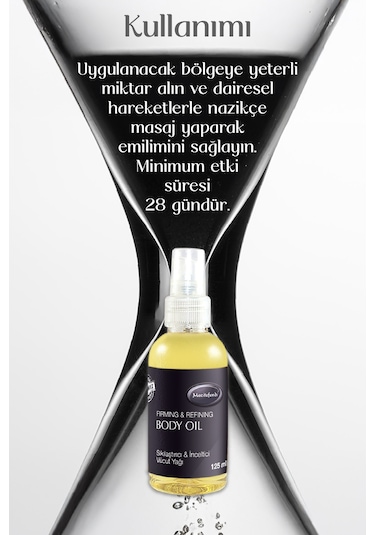 Mecitefendi Sıkılaştırıcı ve İnceltici Vücut Bakım Yağı 125 ML
