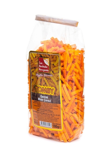 Tomby Gevrek Mısır Çerezi 195 G