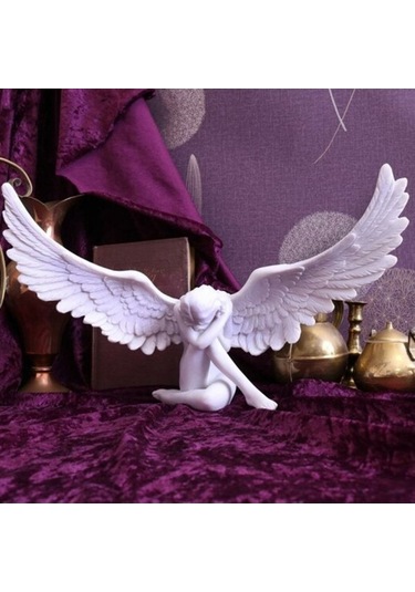 Tongxida Özel Tasarım Kanatlı Melek Heykeli, Ev Dekorasyonu İçin Şık Ve Dayanıklı