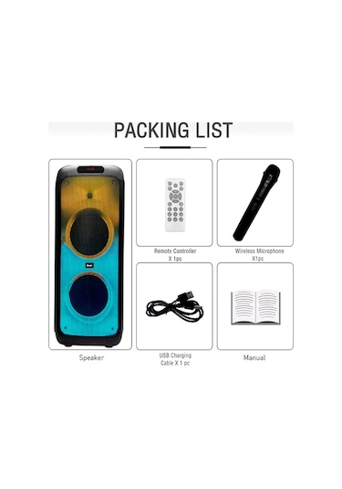 Ultratekno BTS-1387 Mikrofonlu Bluetooth Hoparlör