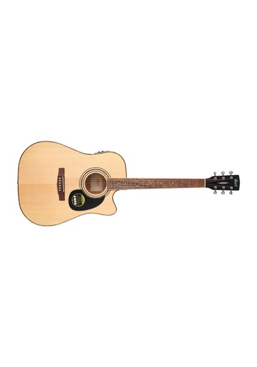 Cort Ad880Cenatw Elektro Akustik Gitar + Kılıf + Pena + Askı + Jak Kablo