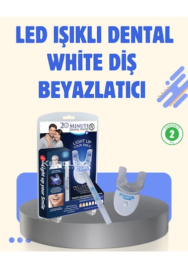 Led Işıklı Profesyonel Diş Beyazlatma Seti