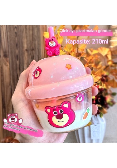 Aurora Pembe Saman Cam Pembe