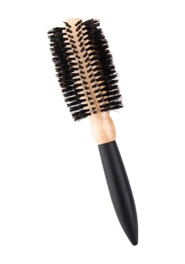 Trina 0055 Ahşap Yuvarlak Saç Fırçası