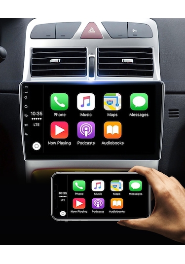 Exvol Peugeot 307 Multimedya 9 İnc Hd Ips Ekran Android  10 Sürüm 2+32