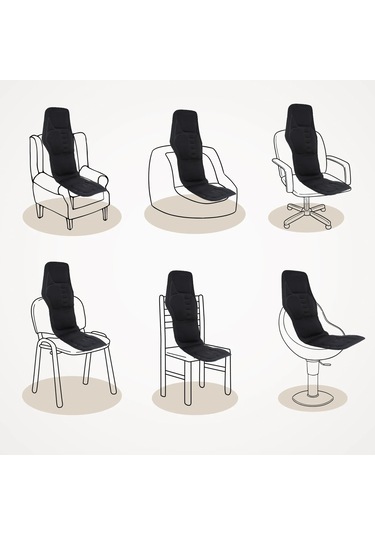 Elektrikli Sırt Masajı Kızılötesi Tam Vücut Masaj Koltuğu