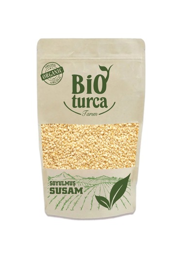 Bioturca Organik Soyulmuş Susam 500 G