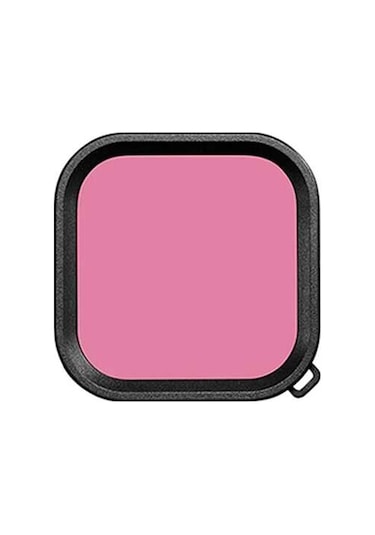 Gopro Hero 8 Uyumlu Su Altı Dalış Filtresi-Pembe