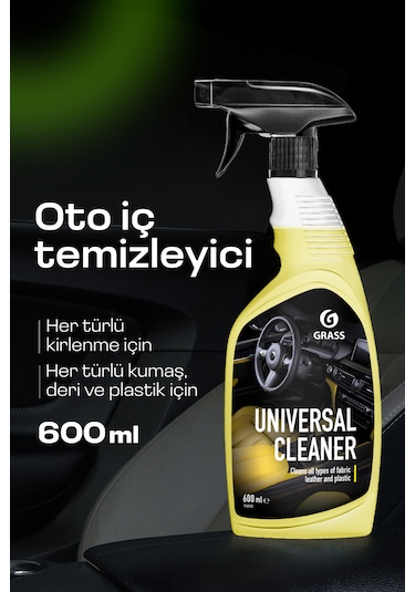 Universal Cleaner 600 Ml - Araç İçi Temizlik Spreyi Koltuk, To...