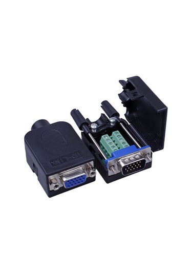 Vga Klemensli Konnektör - Dişi