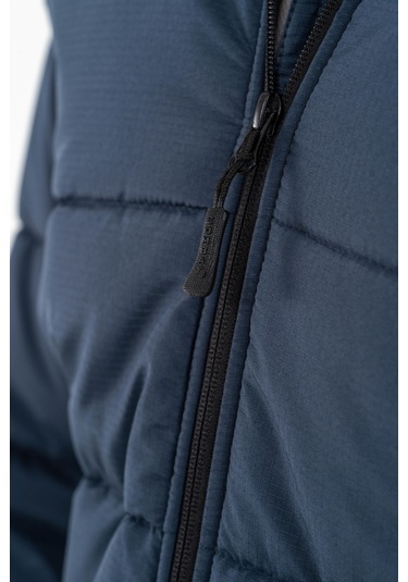 Tactical Şişme Mont Suya Dayanıklı Rüzgâr Geçirmez Dik Yaka Kapüşonlu Mont - 312-763-lacivert Lacivert