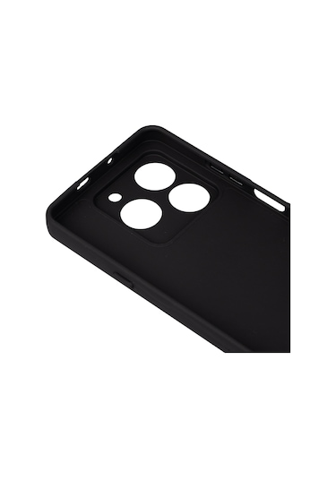 Ardemix General Mobile Era 50 Kılıf Biye Silikon - Siyah Siyah