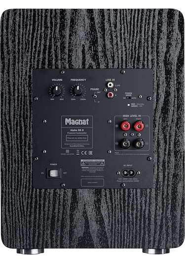 Magnat Alpha Rs 8 Siyah Subwoofer