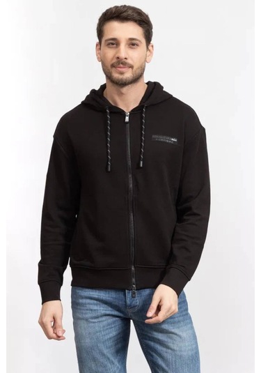 Armani Exchange Erkek Sweatshirt-23k6rzmhezjdgz Siyah