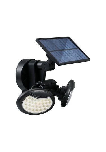 Tongxida Türkçe Güneş Enerjili Duvar Lambası, 3 Modlu, 6500k Beyaz Işık, Hareket Sensörlü, Ip65, Lt-56 Modeli Beyaz