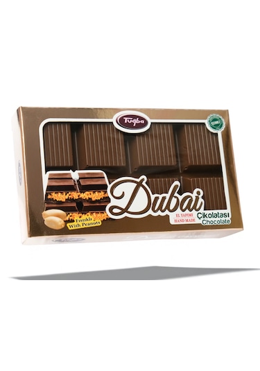 Yer Fıstıklı Dubai Çikolatası 180 Gr