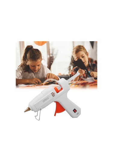 Geeksen 220v 40w Sıcak Tutkal Tabancası Premium Tutkal Çubukları Onarım Aleti 10 Adet Tu Silikon Tabancası