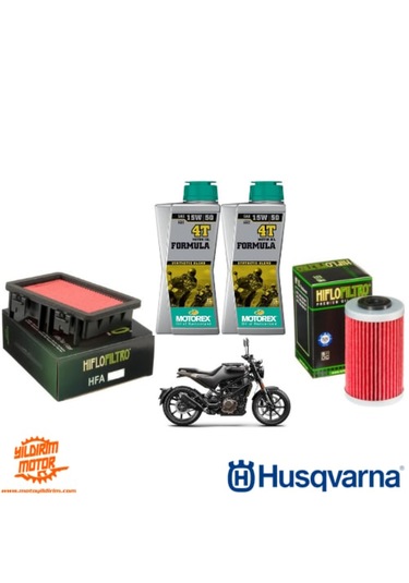 Husqvarna Svartpilen 125/250/401 Modeller Bakım Seti 20-23