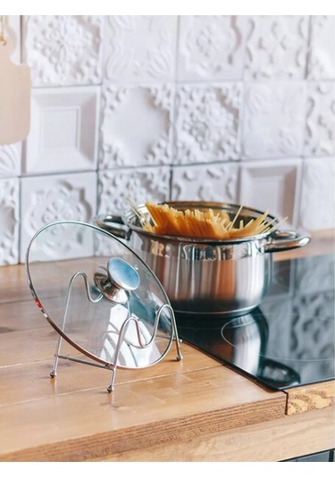 Morabi Tencere Ve Tava Standı Mutfak Düzenleyici 177266077 Gri