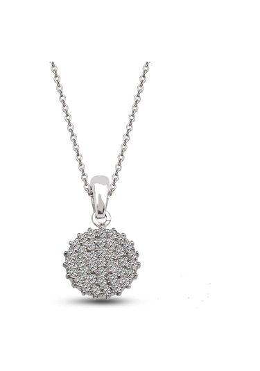 Kuyumcudukkani Yuvarlak Sembollu Mini Set - 24041-w-w-slv Beyaz