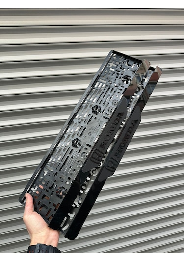 Vipplaka Honda Uyumlu Ortası Mat Plakalık