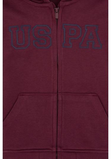U.s. Polo Assn. Erkek Çocuk Plum Hırka Örme 50313844-vr177 New Plum