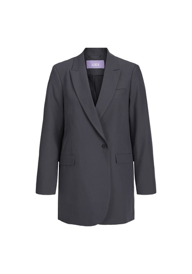 Jack & Jones Kadın Kruvaze Ceket - Mary - 12200590 Asphalt