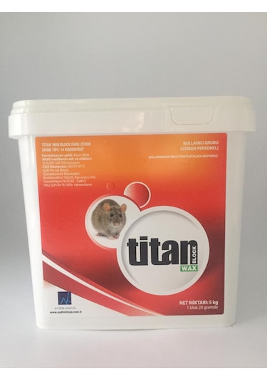 Titan Wax Block Fare Zehiri 5 KG