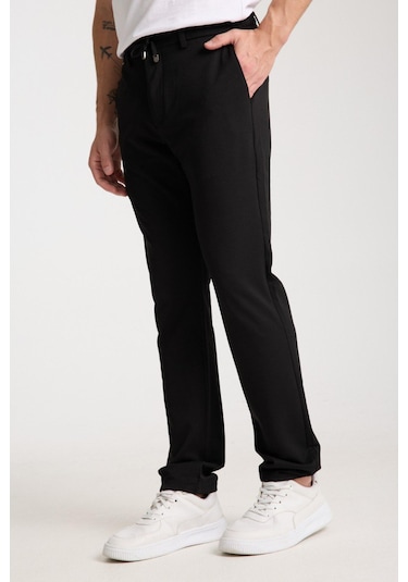 Lacarıno Lacarino 7889 Erkek Jogger Pantolon Siyah Lacarıno Lacarino 7889 Erkek Jogger Pantolon Siyah