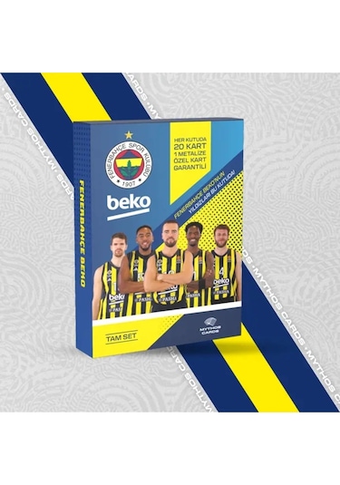 Erkek Basketbol Tam Set Sezon Kartları - Kutu