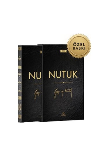 Nutuk Özel Deri Ciltli Ve Kutulu / Mustafa Kemal Atatürk