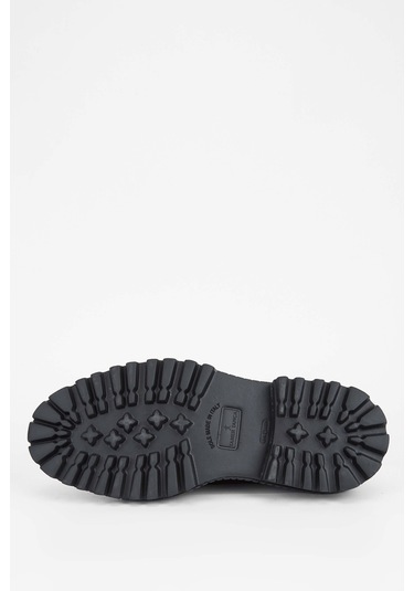 Tamer Tanca Erkek Hakiki Deri Casual Ayakkabı 537 3248 Erk Ayk Sk23/24 Sıyah Suet/ant Siyah