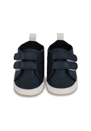 First Step Beyaz Yıldızlı Lacivert Patik Bebek Patik Kışlık, Anaokulu, Kreş, Ev   Günlük Ayakkabı G-2352-LACIVERT Lacivert