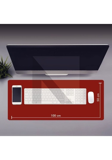 MP05 - 100x50 3xlarge Kırmızı Gaming Mousepad Ev Ofis Oyun
