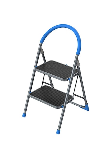 Mac Allister 2 Basamaklı Metal Geniş Merdiven