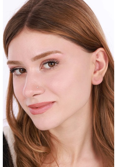 Parlak Beyaz Taşlı Gümüş Yıldız Hızma