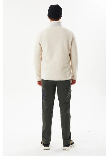 Exuma Erkek Taş Rengi Peluş Polar 2411149 Taş