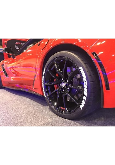 Lastik Yazısı 8X Li Mıchelın Stıker 1.Sınıf Kalite Solmaz