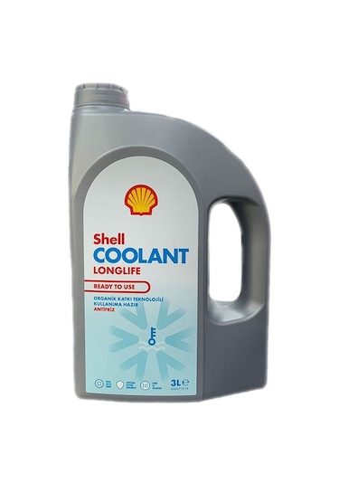 Shell Coolant Longlife RTU Organik Kırmızı Antifriz -37 Derece 3 L