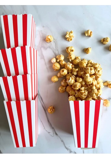 Tovary Dla Prazdnika Sweet Dreams Patlamış Mısır Ve Atıştırmalıklar İçin Kutu Şeklindeki Bardak 418244489 100 adet